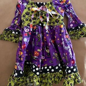 Jelly the Pug Halloween Dress girls 3T VGUC